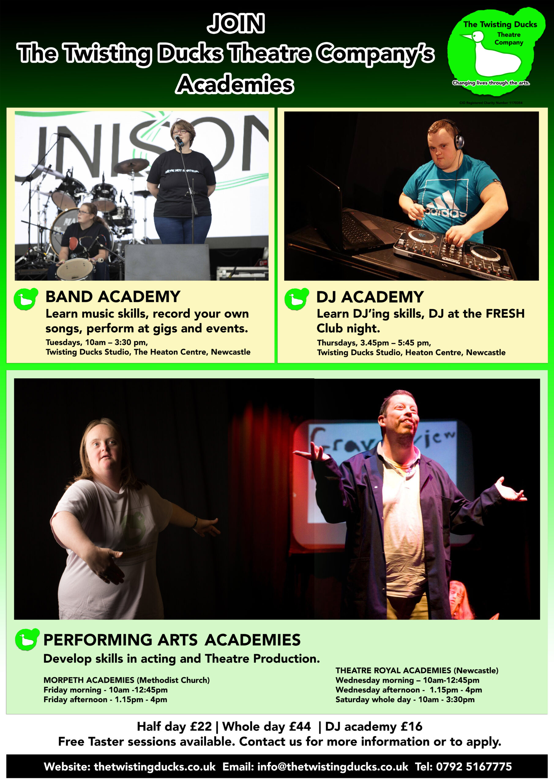 TD academy poster